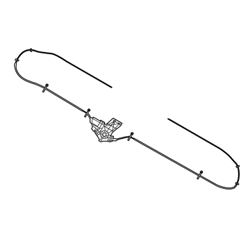 Ram 68054772AB Window Motor
