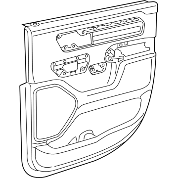 Ram 7ZB58TX7AA Door Trim Panel