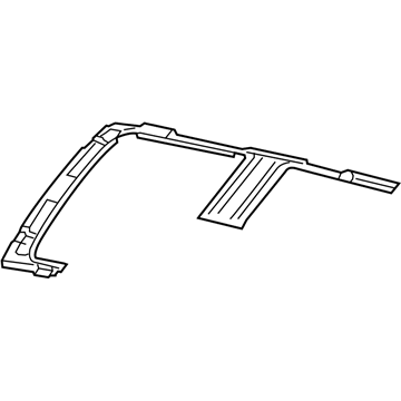 Jeep 68082481AA Deflector