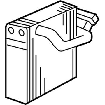Chrysler 5018751AC Evaporator Core