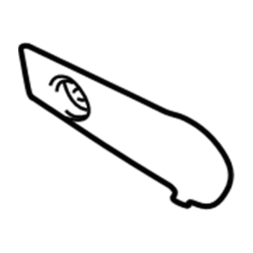 Chrysler MR621752 Floor Console Cover