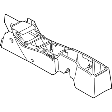 Chrysler MR621745 Floor Console