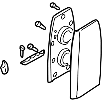 Chrysler MR621710 Lid Assembly