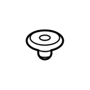 Jeep 6512316AA Heat Shield Nut