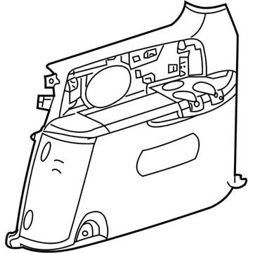 Chrysler RS58WL5AC Lower Trim Panel