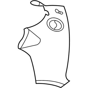 Chrysler RS40WL5AE Rear Pillar Trim