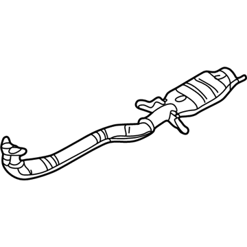 Dodge Stratus Exhaust Pipe - MN135516