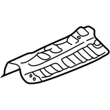 Dodge MR974560 Heat Shield