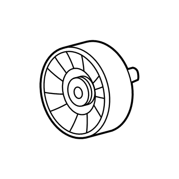 Jeep 68483661AA Idler Pulley