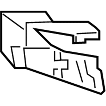 Mopar 4589666AC Hinge, Rear Passenger Side