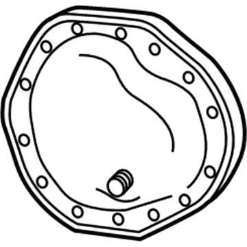 Dodge 5086904AD Axle Cover