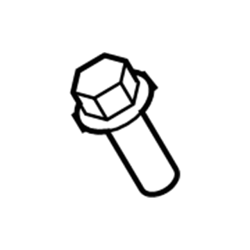 Dodge 6104233AA Outer Belt Assembly Bolt