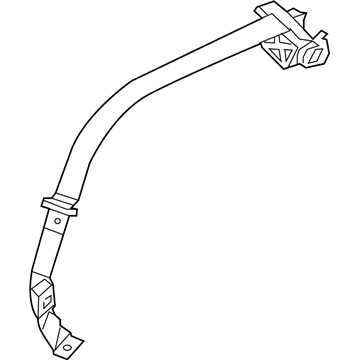 2014 Chrysler 200 Seat Belt - XS761L1AF