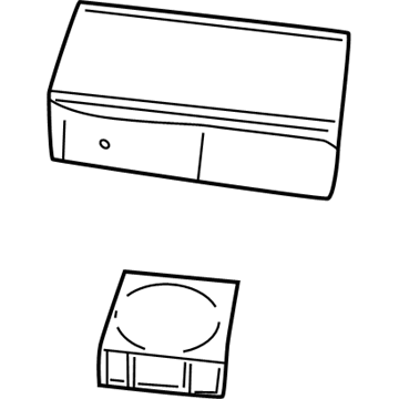 Chrysler 82202700 CD Player