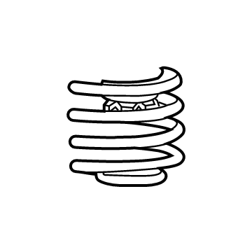 2024 Chrysler Voyager Coil Springs - 68319334AB
