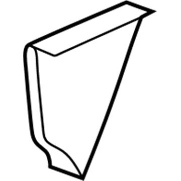 Dodge 55346290AC Latch Support Bracket