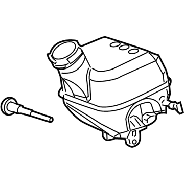 2008 Chrysler PT Cruiser Brake Master Cylinder Reservoir - 5142504AA