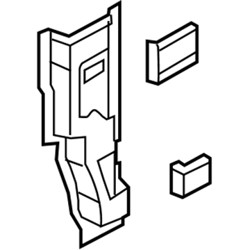 Ram 55372531AC Hinge Pillar Reinforcement