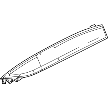 Dodge 7KL04TX7AC Windshield Pillar Trim