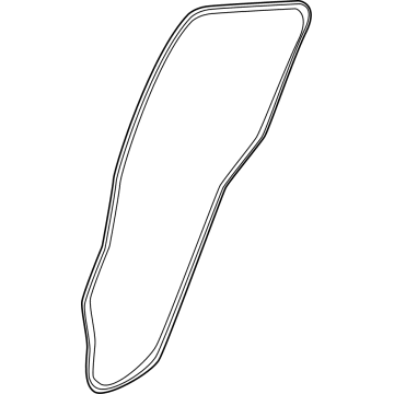 Jeep 68458320AF Door Weatherstrip