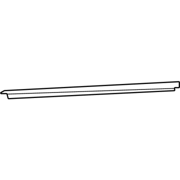 Mopar 68458856AC Weatherstrip, Door Belt Outer 68458856AC Mopar Weatherstrip, Door Belt Outer Illustration 1 of 1