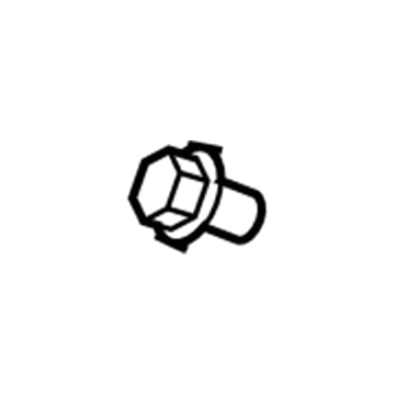 Jeep 6509041AA Mount Brace Bolt