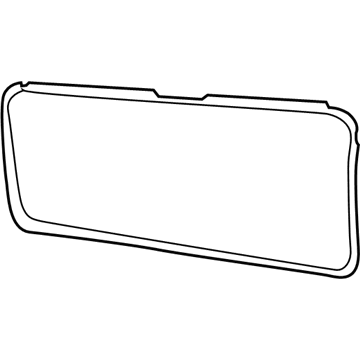 Dodge 55074700AB Glass