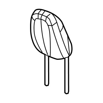 Jeep 1VL33DX9AB Headrest