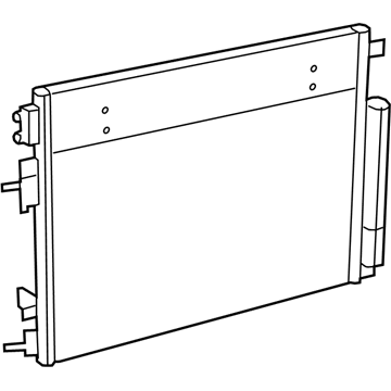 Chrysler 68085784AA Condenser Assembly