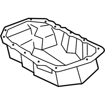 Jeep Oil Pan - 53010491AA