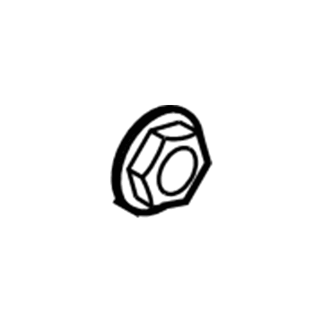 Jeep 6506454AA Axle Assembly Nut