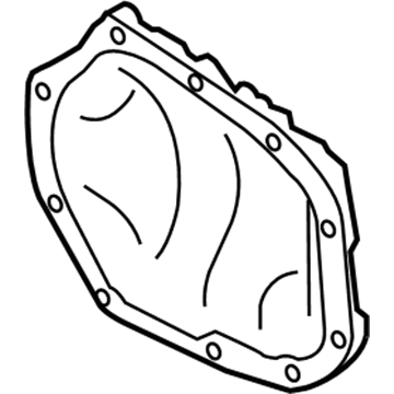 Jeep Commander Differential Cover - 52111964AC