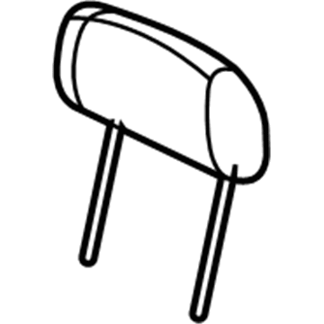 Chrysler YM661DVAA Headrest