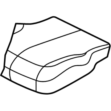 2005 Chrysler Pacifica Seat Cushion - 1BC341L2AA