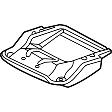 Mopar 5175268AA Seat Frame, Center