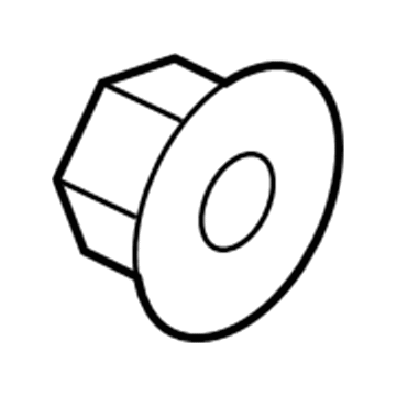 Chrysler 6101809 Nut-Hexagonal