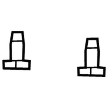 Mopar 6107027AA Insulator Pin Mopar 6107027AA Insulator Pin