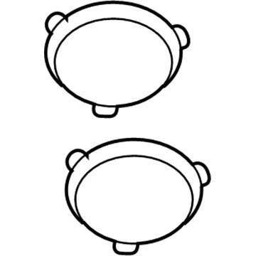 Jeep 1GE94XDVAB Speaker Grille