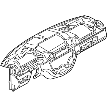 Dodge 5122362AA Instrument Panel