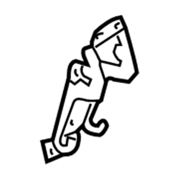 Dodge 5122390AA Lower Bracket