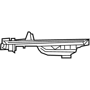 Jeep 1XA25BD3AA Filler Panel