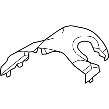 Dodge Hornet Steering Column Cover - 7QD95LXHAA