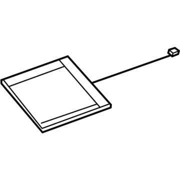 Jeep 5000021AA Seat Cushion Heater