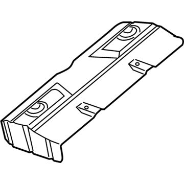 Dodge 4673702AB Heat Shield