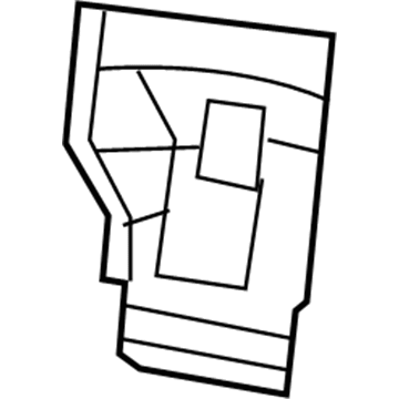 Jeep 68033996AA Seat Back Panel