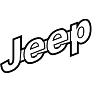 Jeep 55157088AC Nameplate