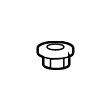 Dodge 6104911AA Nut - Hexagon Flange