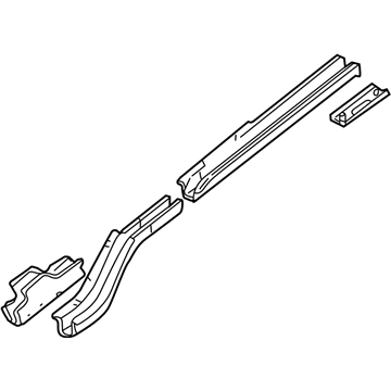 Chrysler 4696380AC Rear Rail