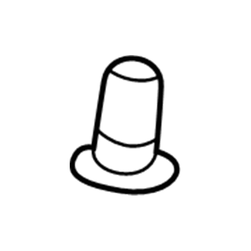 Dodge MU480035 Bumper Cover Grommet