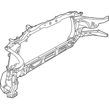 Dodge 68066740AD Radiator Support